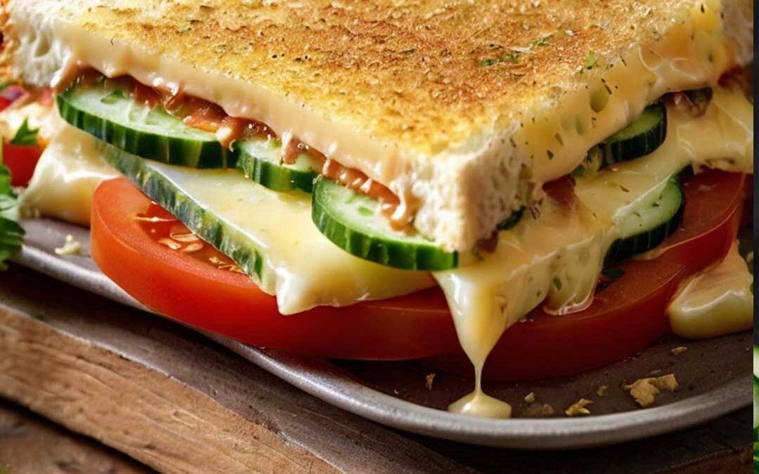 Club cheese sandwich